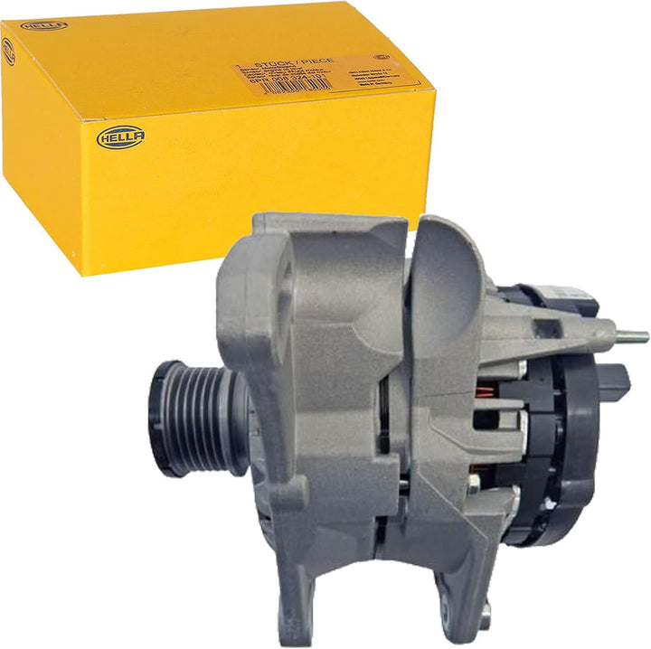 HELLA - Generator/Lichtmaschine - 14V - 90A - für u.a. VW Polo (9N_) - 8EL 011 713-151
