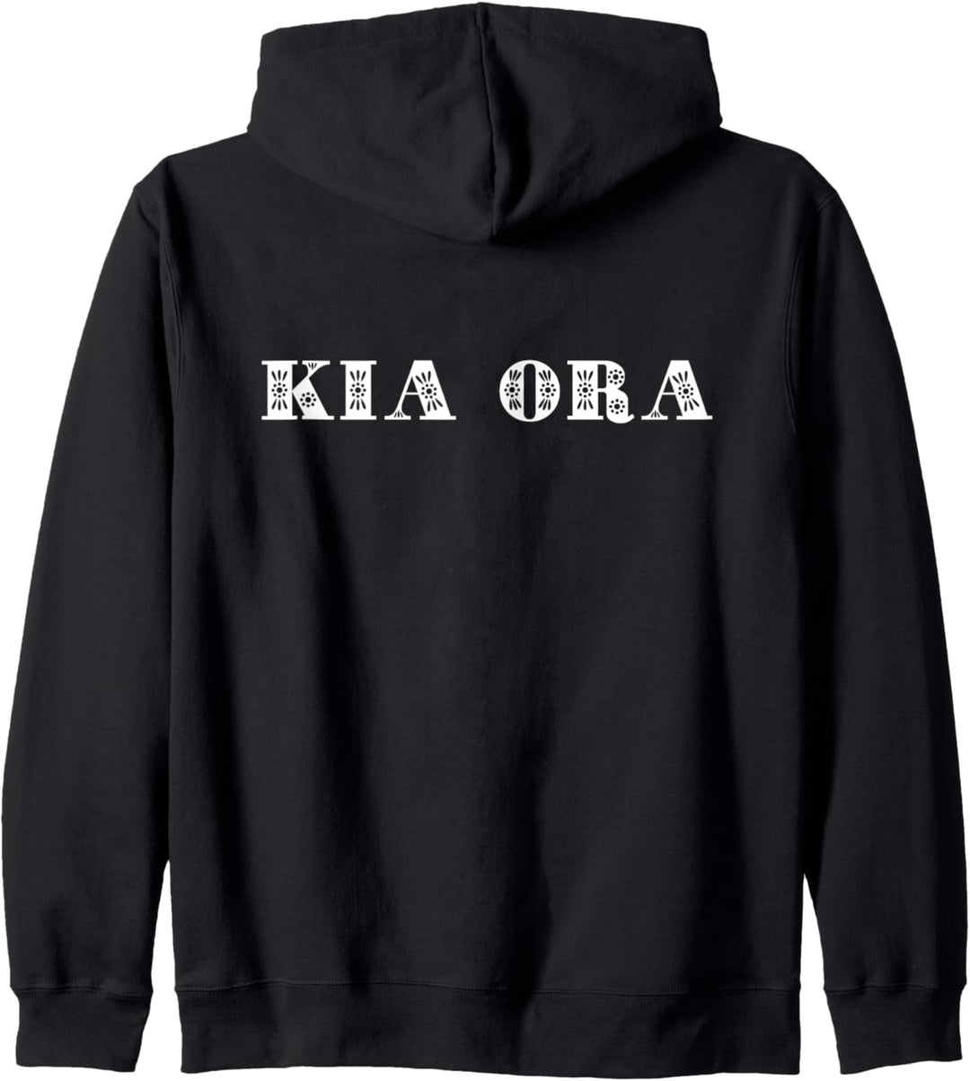 Kia Ora Maori Gruss Neuseeland Ureinwohner Neuseeländer Stolz Kapuzenjacke