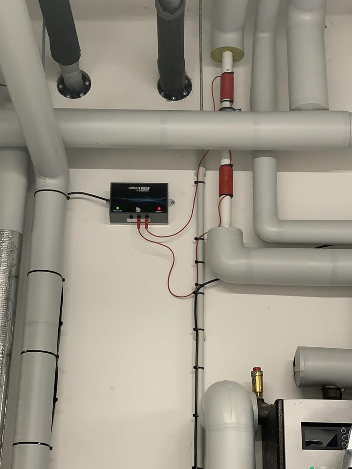 Entkalkungssystem Impuls Home 20 für Rohrdurchmesser 3/4" (bis 20mm) I Entkalkungsanlage ohne Salz I