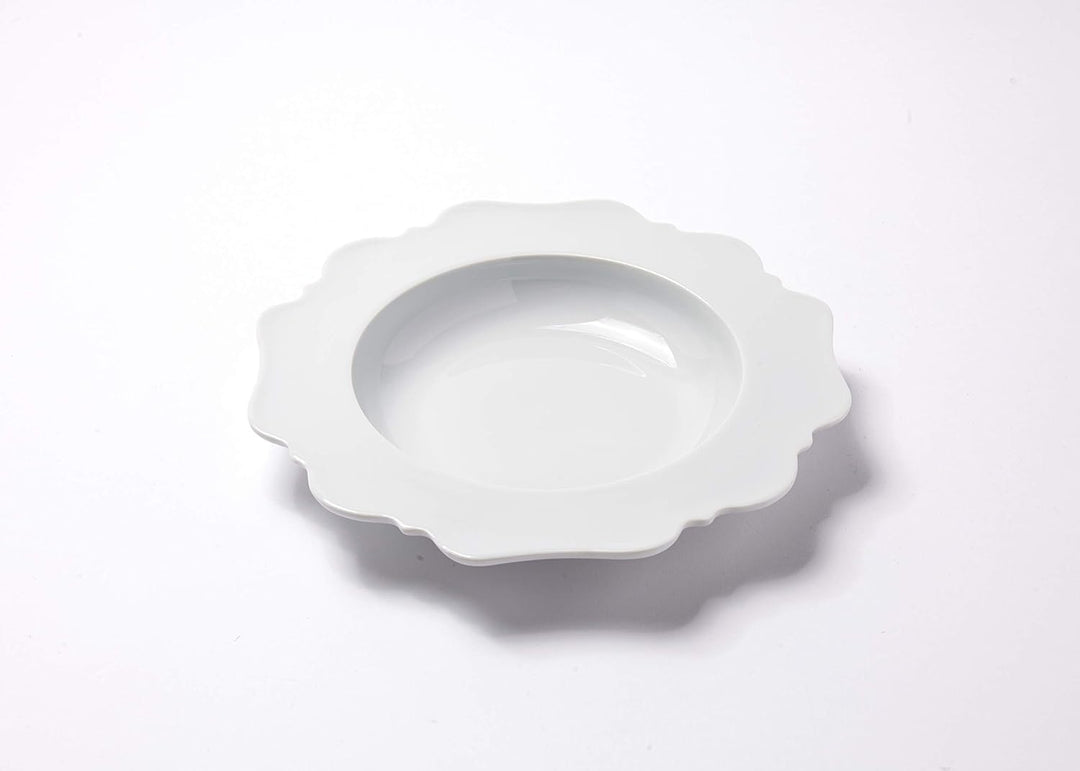 Reichenbach - Taste - Paola Navone - Suppenteller, Teller tief - Ø: 22 cm - 150 ml - Porzellan - Wei