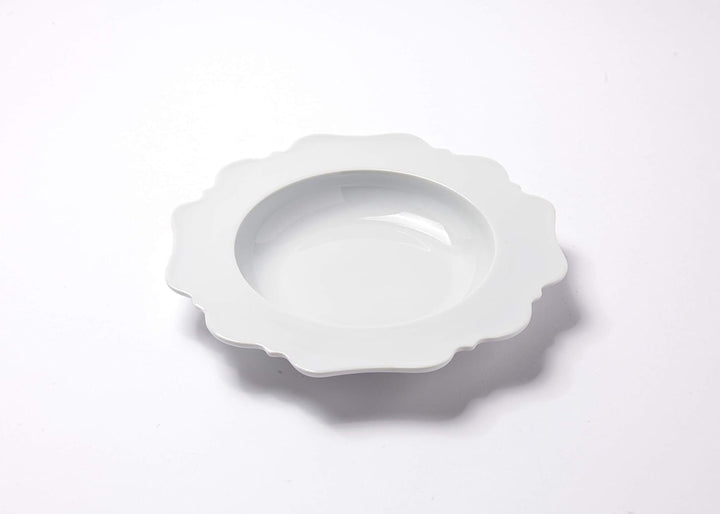 Reichenbach - Taste - Paola Navone - Suppenteller, Teller tief - Ø: 22 cm - 150 ml - Porzellan - Wei