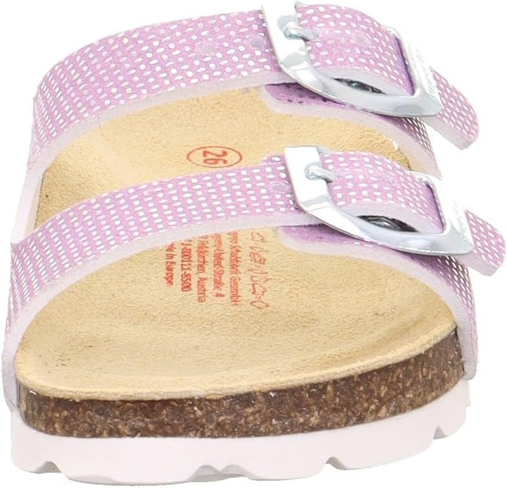 Superfit Mädchen Fussbettpantoffel Hausschuh 40 EU Lila 8500, 40 EU Lila 8500