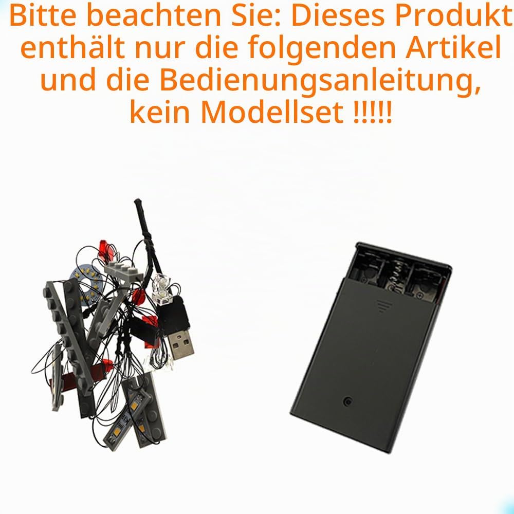 GEAMENT (grosse Grösse LED Licht-Set Kompatibel mit Lego Star Wars 75313 at-at Baumodell (Lego Set N