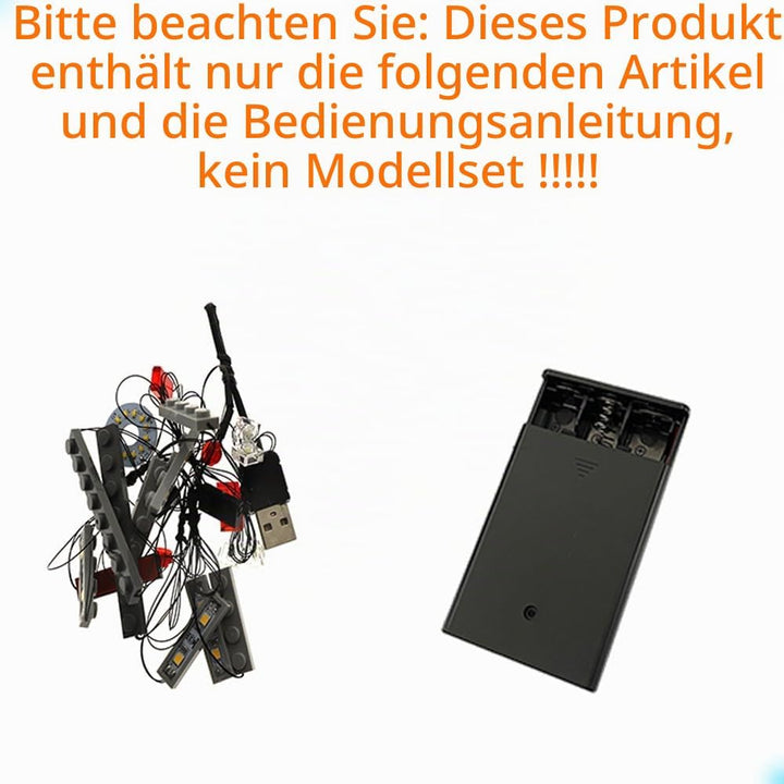 GEAMENT (grosse Grösse LED Licht-Set Kompatibel mit Lego Star Wars 75313 at-at Baumodell (Lego Set N