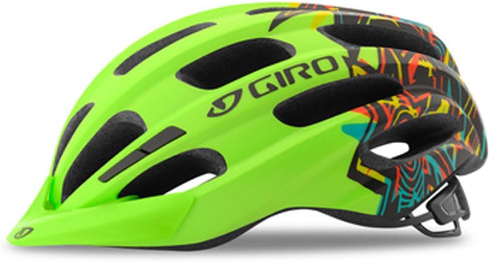 Giro Unisex Kinder Hale Fahrradhelm 50-57 cm matte lime, 50-57 cm matte lime