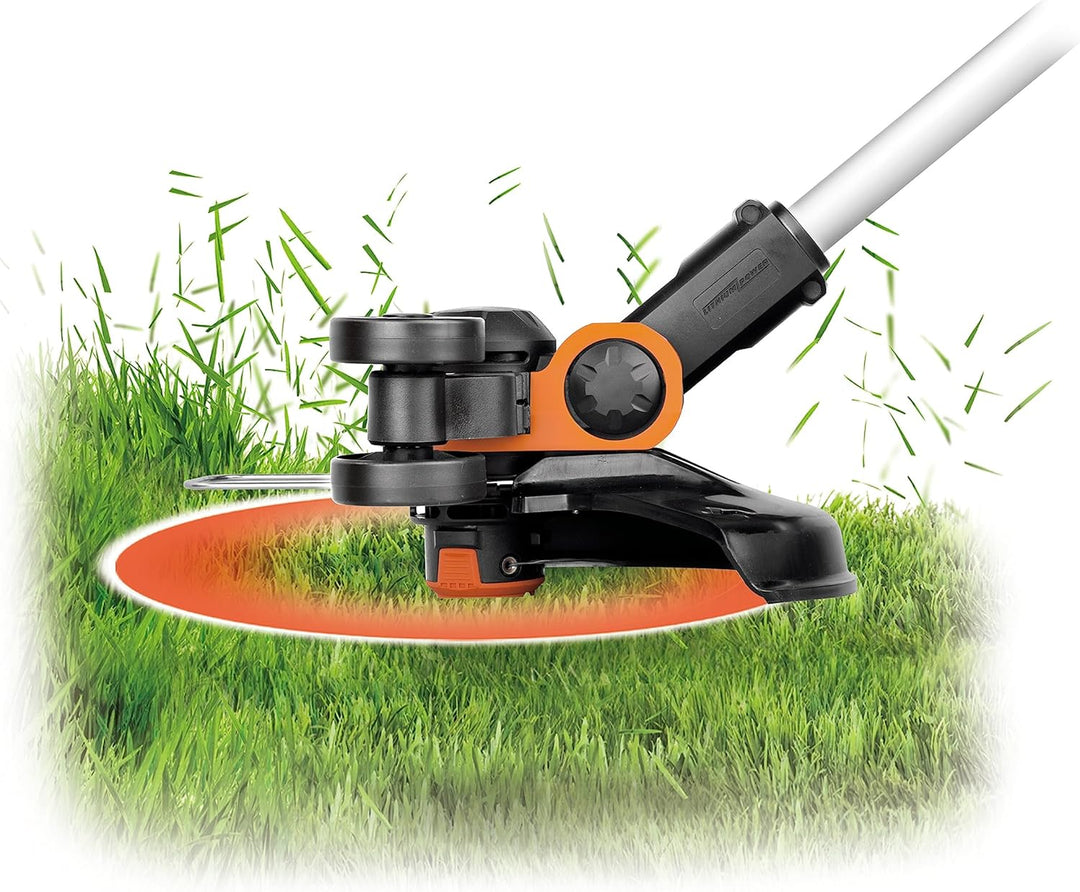 WORX WG163E.9 Akku Rasentrimmer 20V – Kantenschneider Rasen – 2-in-1 Funktion: Rasentrimmer und Kant
