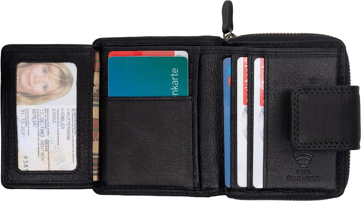 Hill Burry Geldbörse - Unisex | Echtes Leder | Robuste Verarbeitung und hervorragendes Handling | Pr