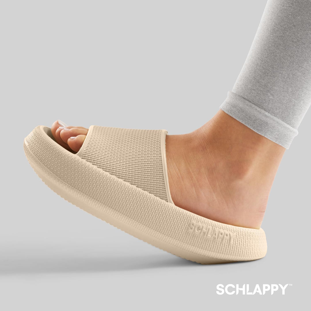 SCHLAPPY Original Badeschuhe für Damen&Herren, Nachhaltige Badelatschen&Wolkenschuhe Umweltfreundlic