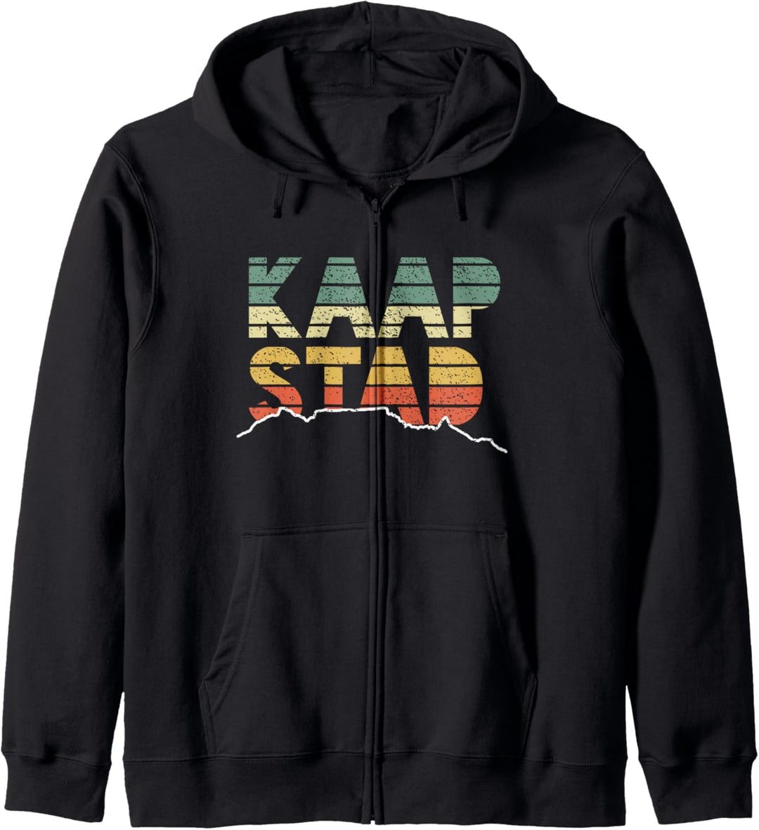Kaapstad Tafelberg Südafrika Vintage Kapuzenjacke