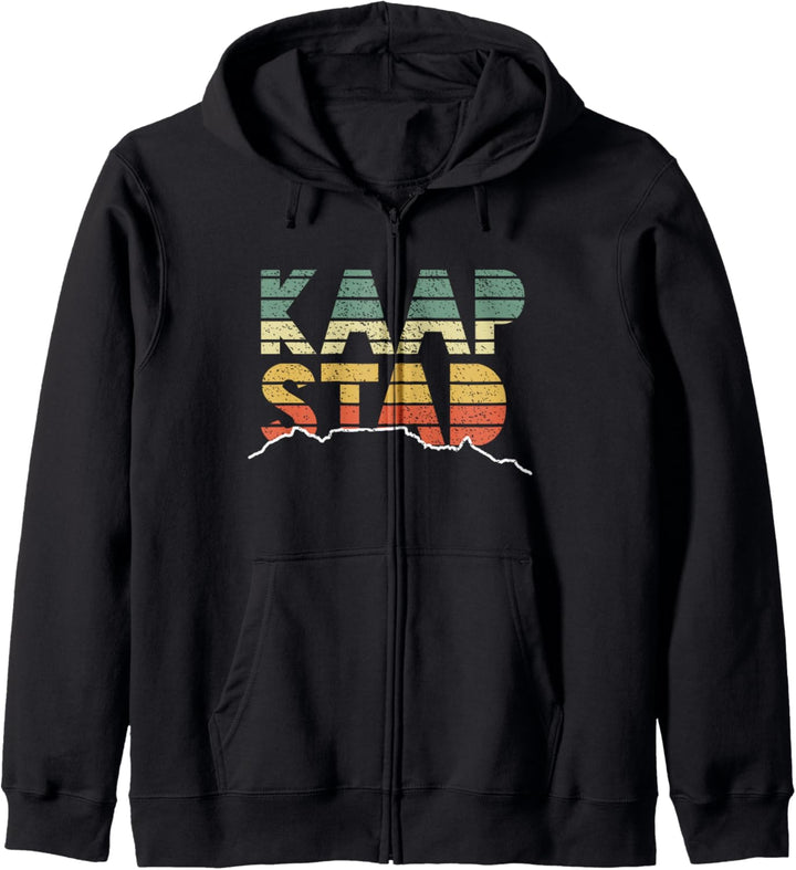 Kaapstad Tafelberg Südafrika Vintage Kapuzenjacke