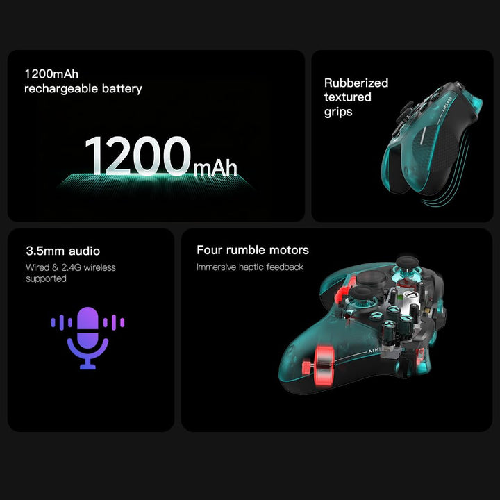 GameSir G7 Pro 1000Hz Controller mit Ladestation für Xbox Series X|S, Xbox One, Windows 10/11 &amp; Andr