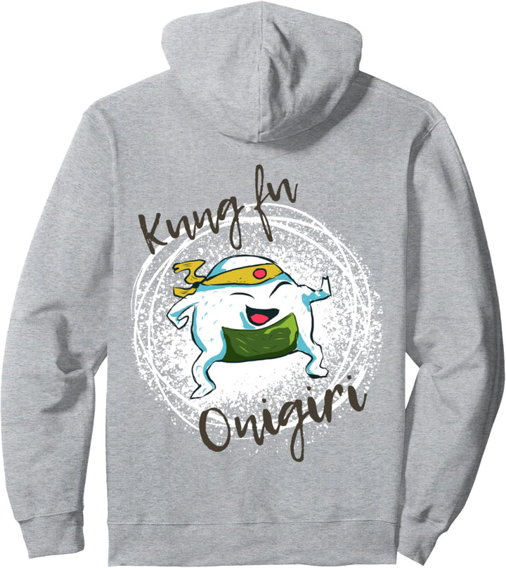 Kung fu Onigiri - Kungfu Anzug - niedliches Kampf Sushi Pullover Hoodie
