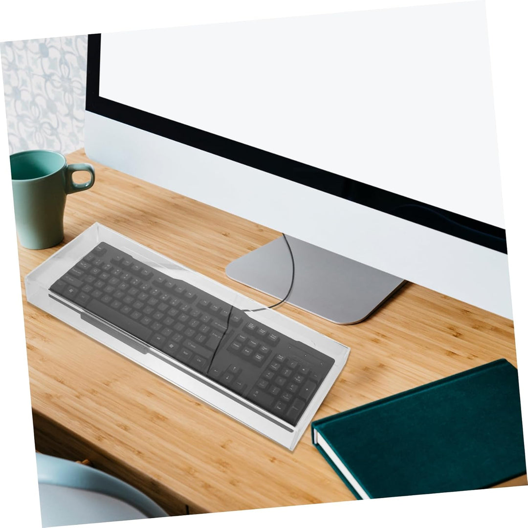 Cabilock Durchsichtige Tastaturabdeckung Tastaturschutzständer Tastaturabdeckung Acryl Transparent T