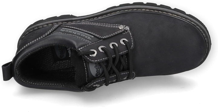 Dockers by Gerli Herren Schnürstiefeletten, Männer Schnürschuhe 40 EU Schwarz 100, 40 EU Schwarz 100