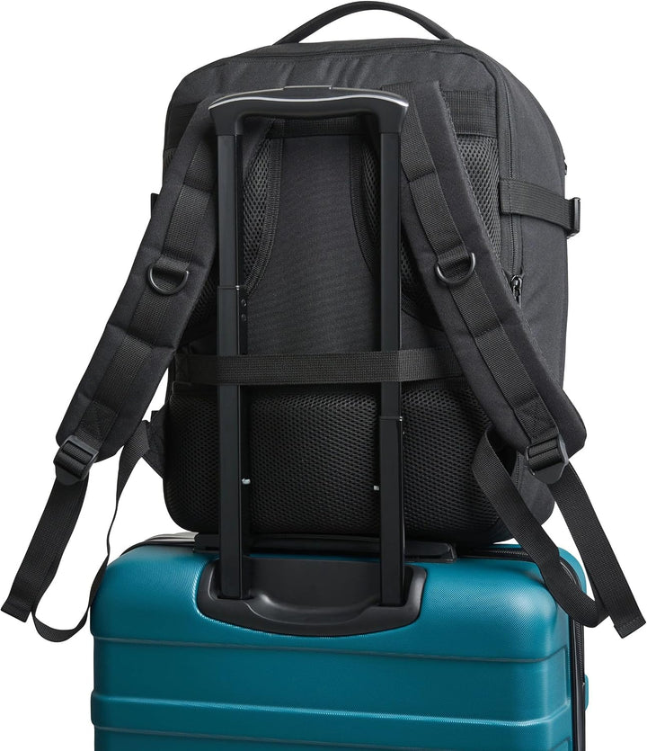 Cabin Max Handgepäck Rucksack Reiserucksack Ryanair Handgepäck 40x30x20 24L Vintage Schwarz 40x30x20
