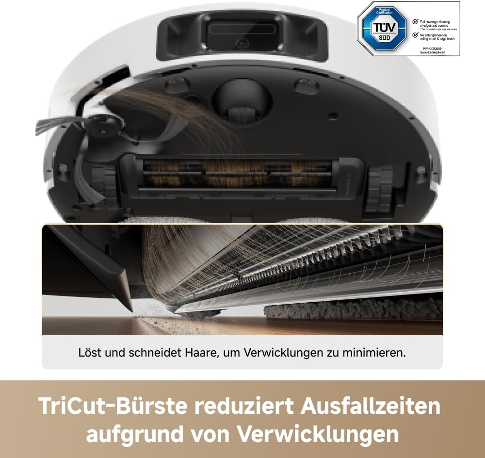 dreame L50 Ultra AE Saug- und Wischroboter Mit automatischer Entleerung und Wischmopp-Selbstreinigun