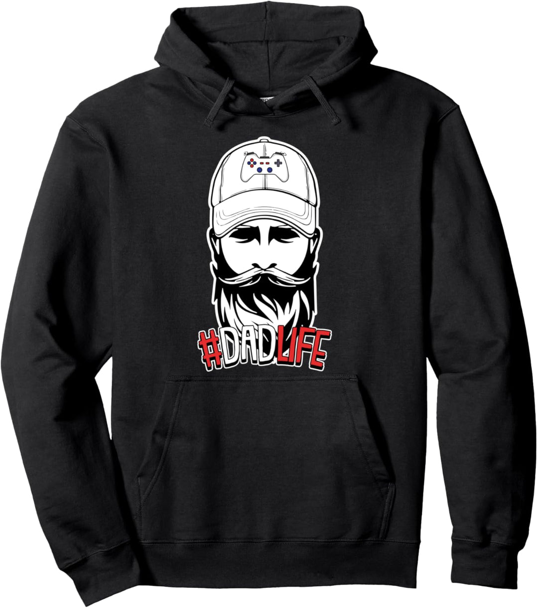 Dad Life Vatertag Gaming Videospiel Controller Gamer Papa Pullover Hoodie