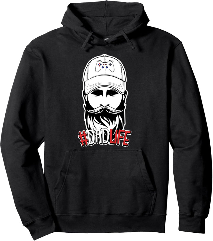 Dad Life Vatertag Gaming Videospiel Controller Gamer Papa Pullover Hoodie