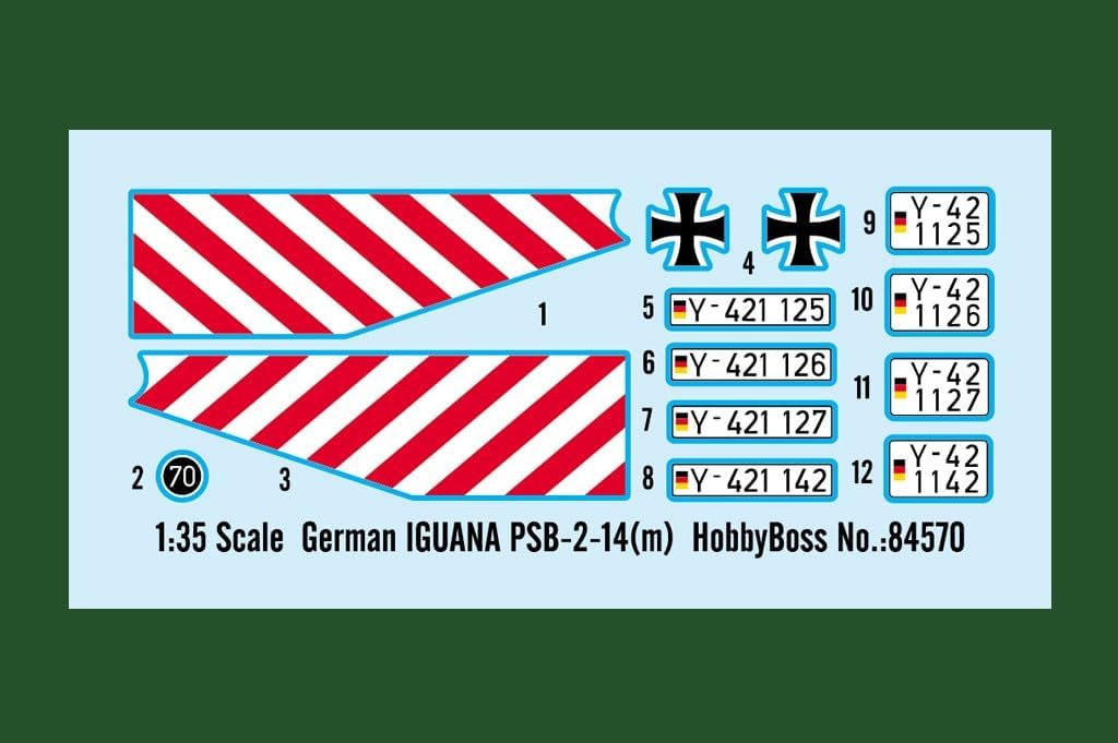HobbyBoss 84570 1/35 Leguan PSB-2-14 m Modellbausatz, Mehrfarbig