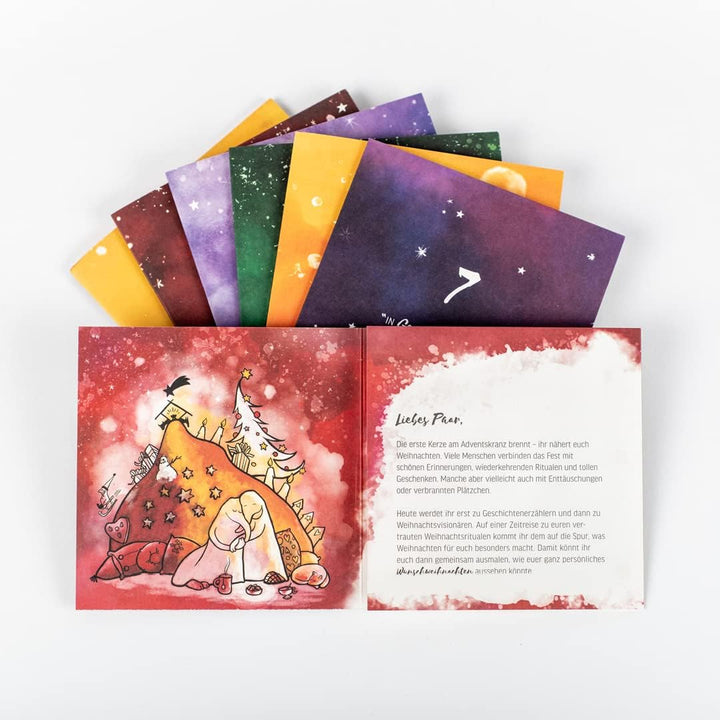 Paarzeit Adventskalender: Edition 2 – DER BESTSELLER für Liebe und Klima, nachhaltiger Advent für Pa