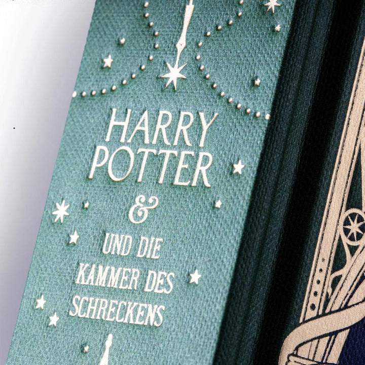 Harry Potter und die Kammer des Schreckens (MinaLima-Edition mit 3D-Papierkunst 2): Farbig illustrie