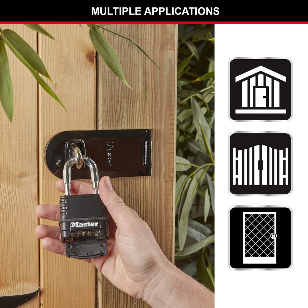 MASTER LOCK Hochleistungsvorhängeschloss [Zahlenkombination] [Zinkgehäuse] [Aussenbereich] M178EURD