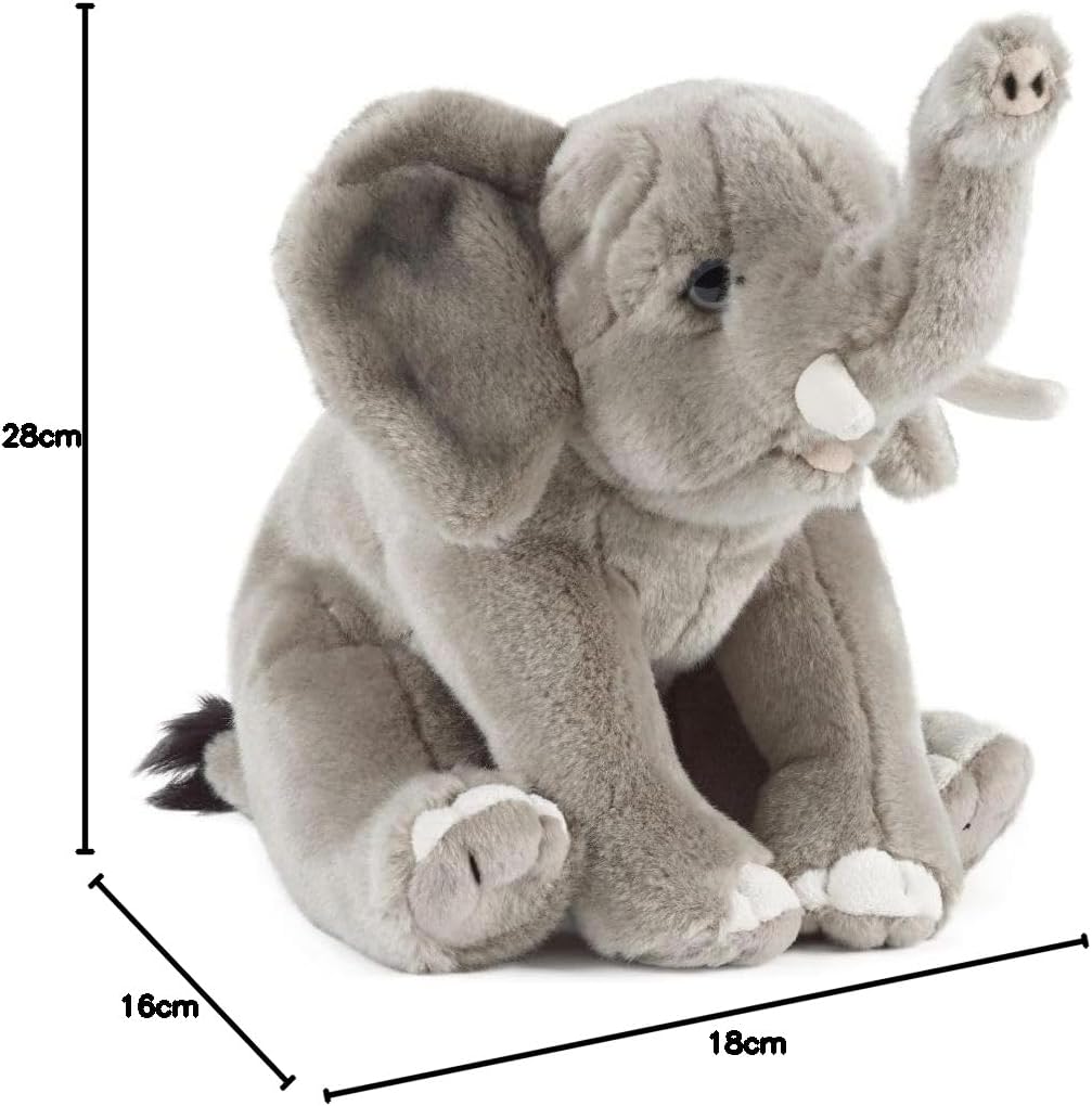 Living Nature Stofftier - Elefant (25cm) S Elefant, S Elefant