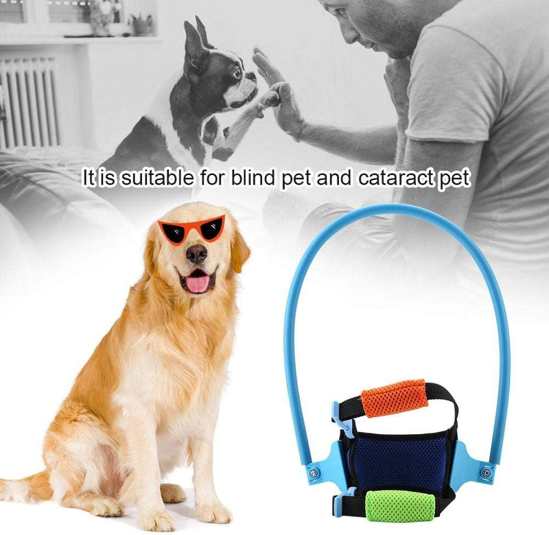 143 Blind Dog Halo Harness Guiding Device, Robuster, langlebiger Korrosionsschutzring für Blinde Hau