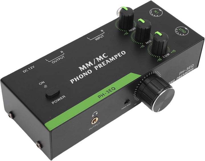 SUNGOOYUE Phono Preamplifie, Mm/MC -Turntable Preamp Professional Mini Stereo Stereo Phonograph Prea