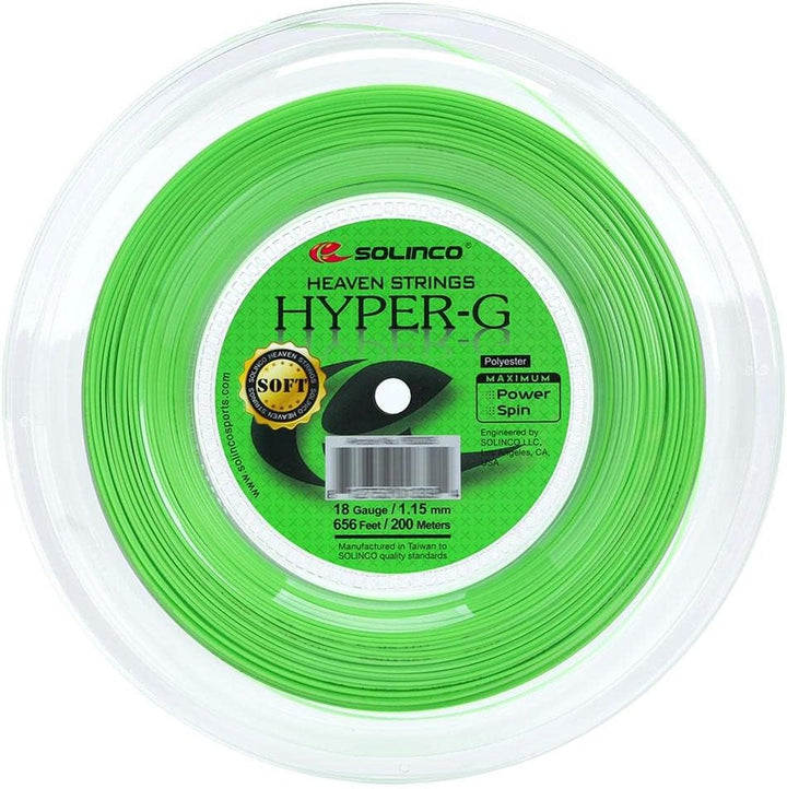 Solinco Hyper-G Soft Tennissaitenrolle 18, 18