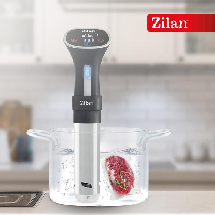Sous Vide Garer | 800 Watt | 99h Timer | Temperatureinstellung in 0,5°C Schritten, 20-100°C | Präzis