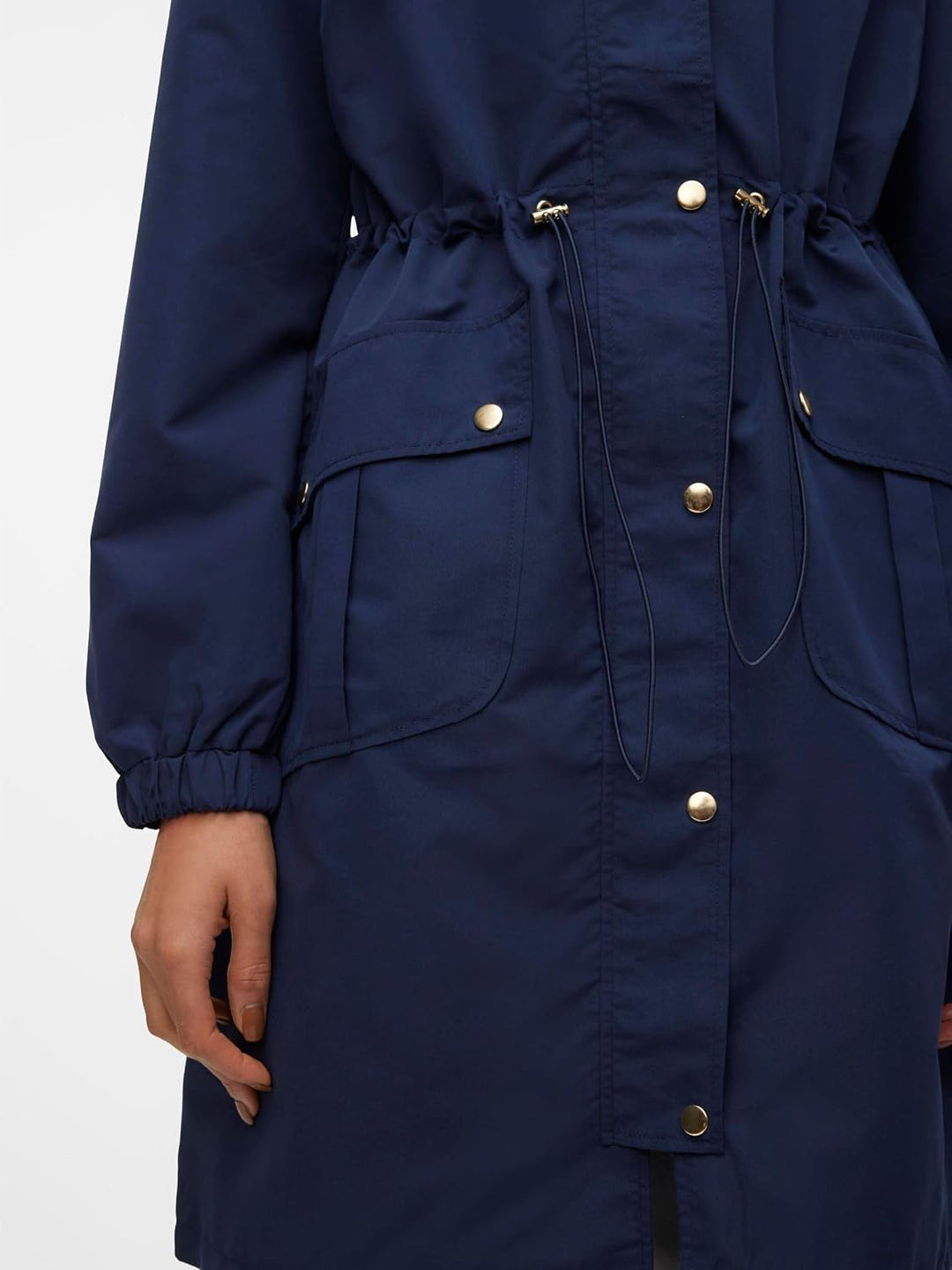 VERO MODA Female Langer Parka VMZOASOFIA Parka | Parka S Navy Blazer, S Navy Blazer