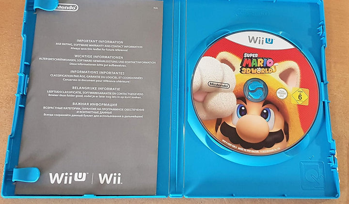 Super Mario 3D World - Nintendo Selects - [Wii U] Nintendo Wii U 3D World Disk, Nintendo Wii U 3D Wo
