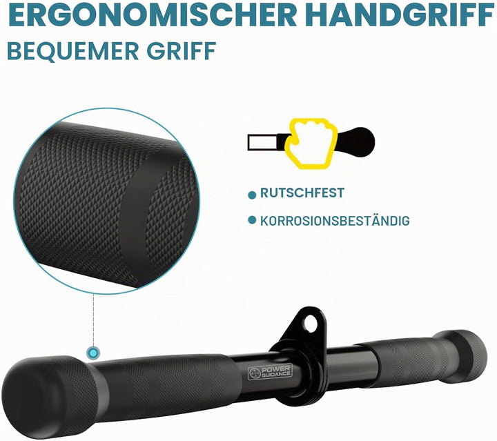 POWER GUIDANCE Trizeps-Kabelzug nach unten drücken, Gewicht Maschinenzubehör 6# V Handle+Triceps Rop