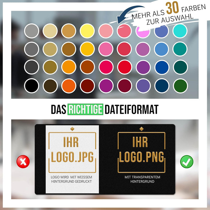 Print Royal PR XXL Mousepad mit Logo und Text selbst gestalten - Personalisierte Geschenke für Chef