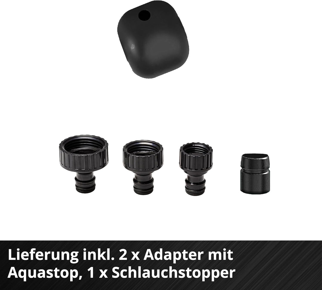 Einhell Akku-Schlauchtrommel GE-HR 18/30-1 WH Li-Solo (18 V, automatische Schlauchaufwicklung, 180°