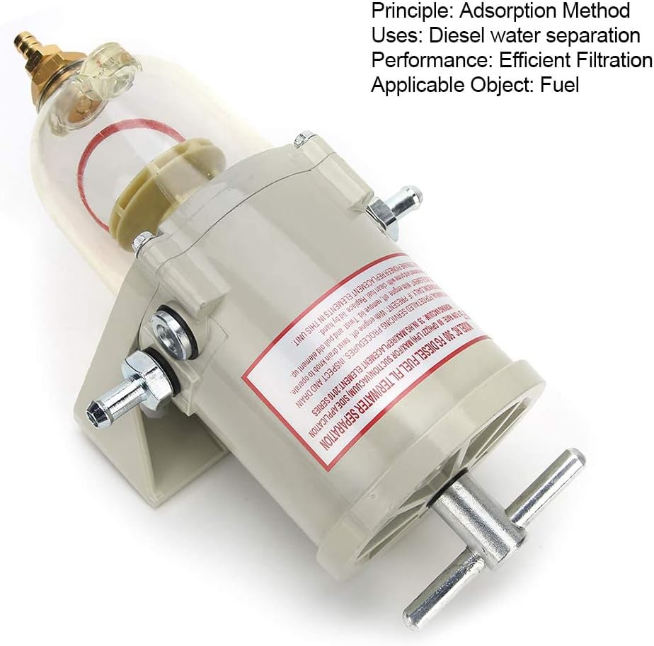 Auto Dieselfilter Kraftstofffilter, 500FG Motor Kraftstofffilter Wasserabscheider mit Schraubendicht