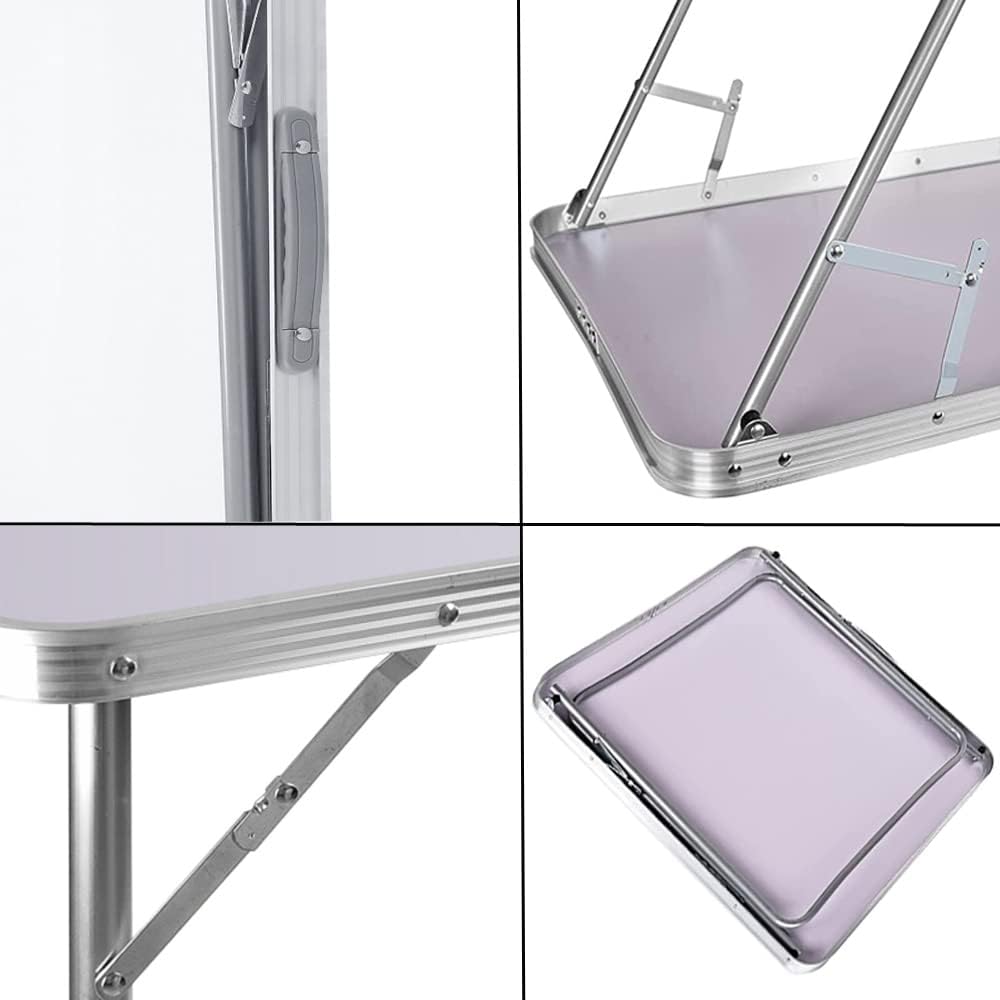 AUTOFU Klappbarer Tisch Klapptisch Outdoor Camping Picknicktisch Faltbarer Gartentisch Klapptisch Es