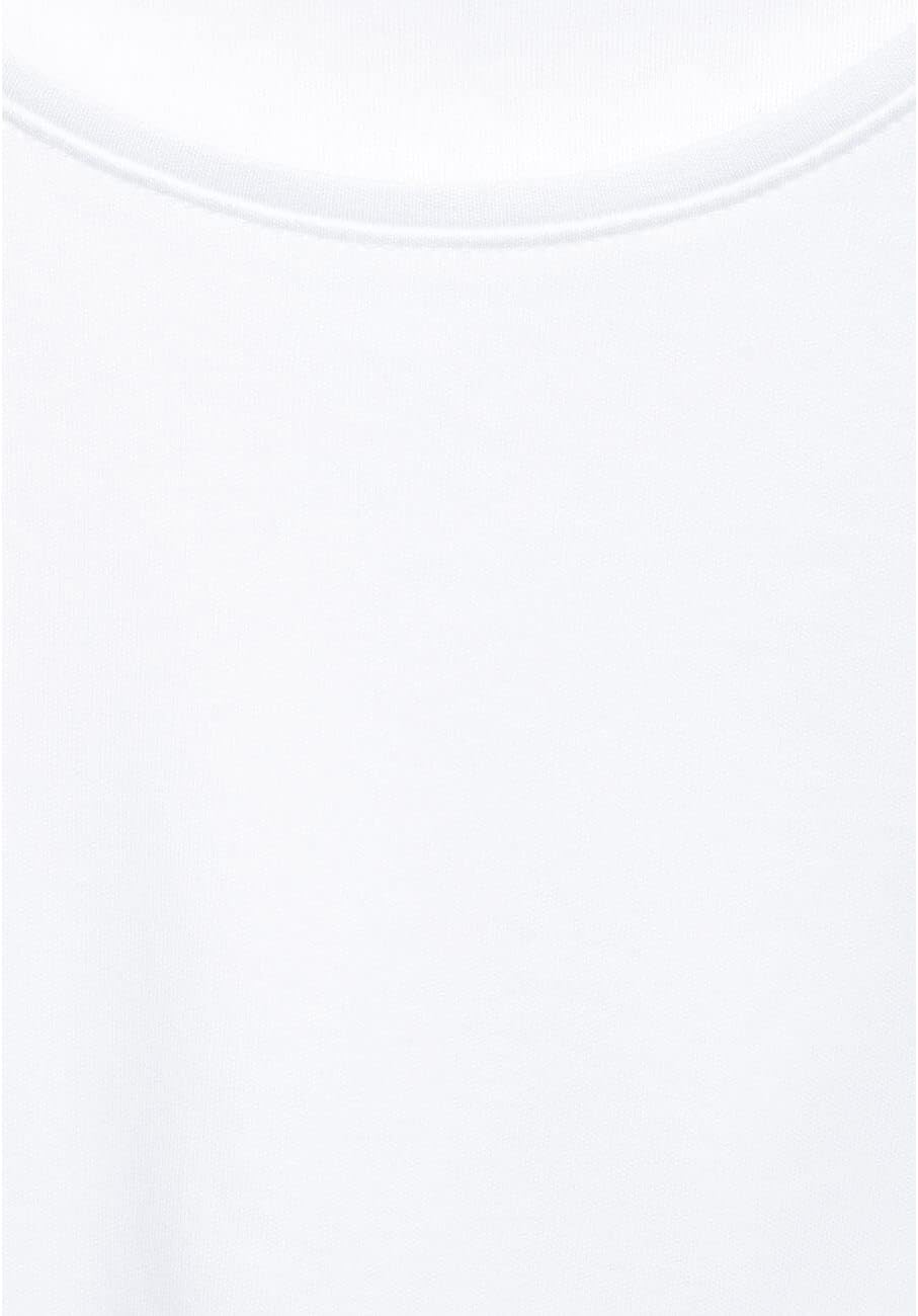 Cecil Damen Style Lena Basic T-Shirt Baumwolle XL Weiss Neu, XL Weiss Neu