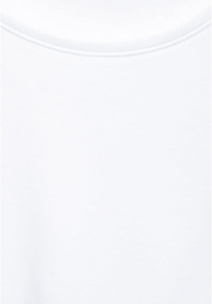 Cecil Damen Style Lena Basic T-Shirt Baumwolle XL Weiss Neu, XL Weiss Neu