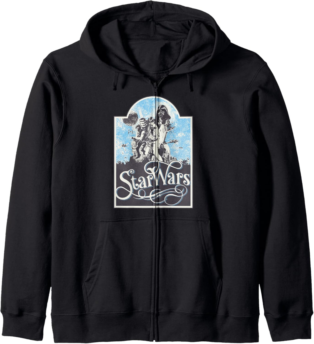 Star Wars Vintage Poster Logo Kapuzenjacke