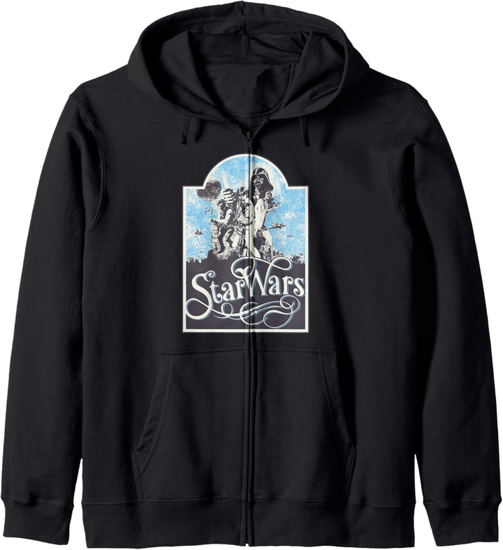 Star Wars Vintage Poster Logo Kapuzenjacke