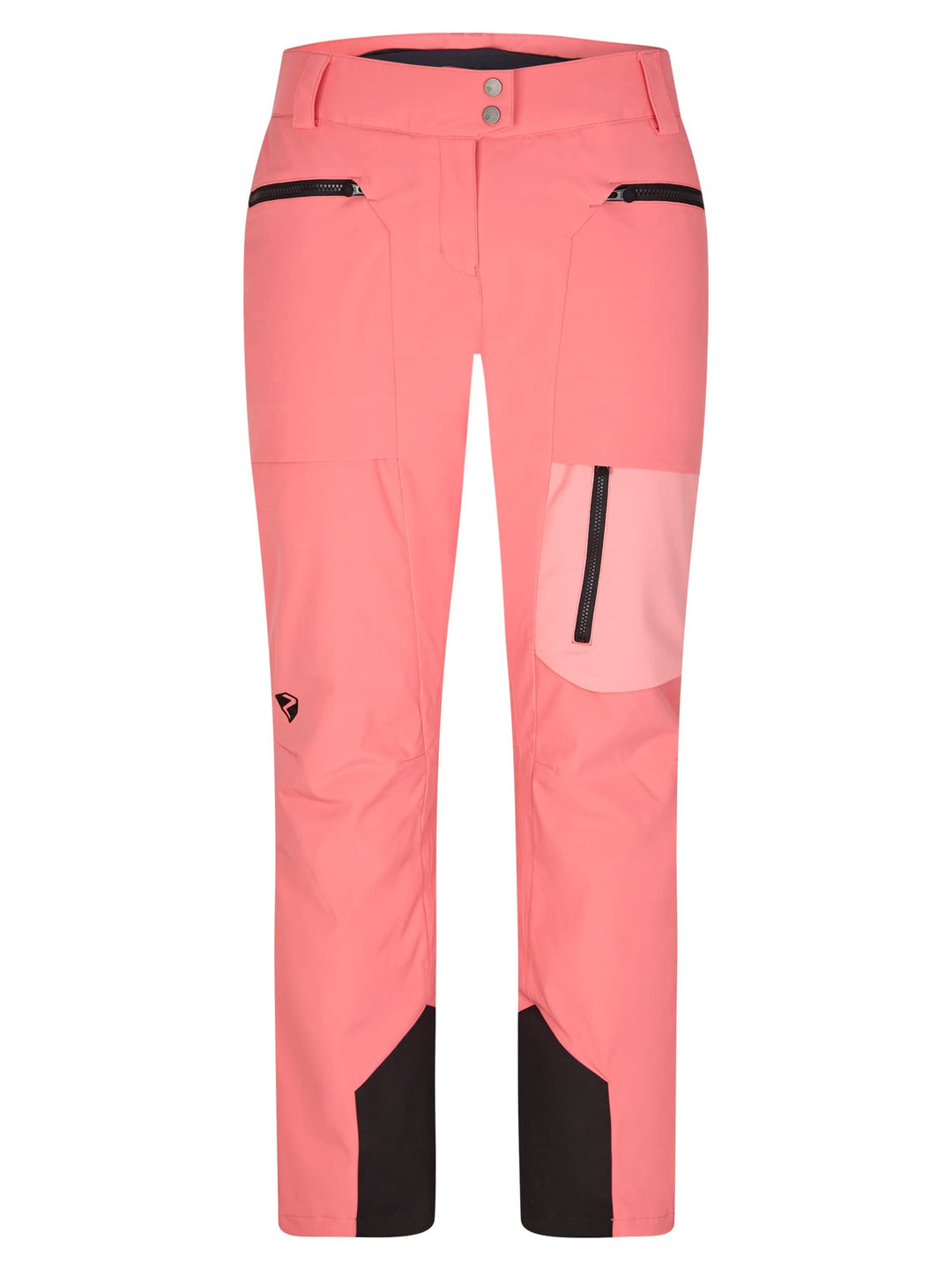 Ziener Damen Ski-Hose/Snowboard-Hose | atmungsaktiv, wasserdicht, PFC frei Tippa 36 Candy Pink, 36 C