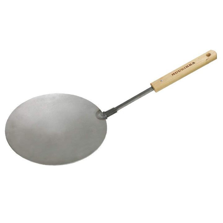 MUURIKKA Leisku Wanderpfanne mit Klappgriff, 26 cm Feuerpfanne, Kompakt für Camping und
