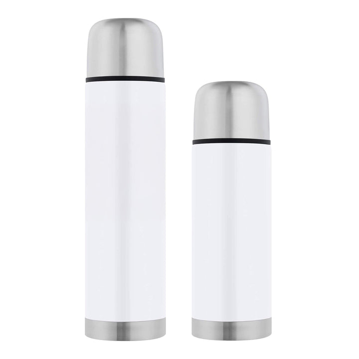 GRÄWE Thermoflaschen Set, 2-teilig, Edelstahl Trinkflasche, Outdoor Thermoskanne, Isolierflasche für