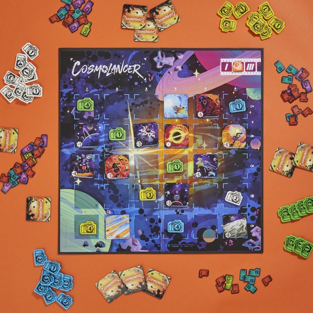 Cosmolancer strategisches Brettspiel von Reiner Knizia