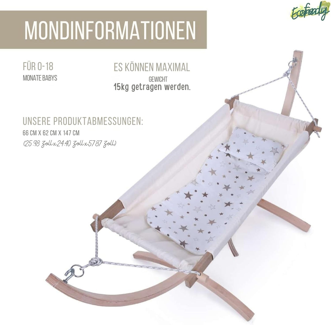 Baby Hammock, Babyhangematte Krippe, Hangematte Für Neugeborene, Neugeboronen Bett, Baby Cradle, Vin