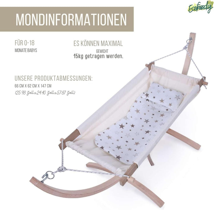 Baby Hammock, Babyhangematte Krippe, Hangematte Für Neugeborene, Neugeboronen Bett, Baby Cradle, Vin