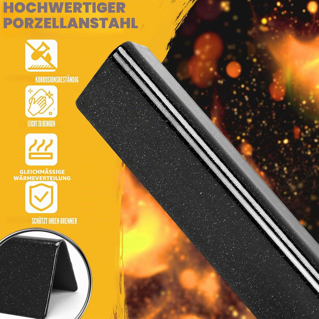 GFTIME 7535 54,6cm Flavorizer Bar für Weber Spirit E/S 210 220 (2009-2012) mit Seitlichen Brennerknö