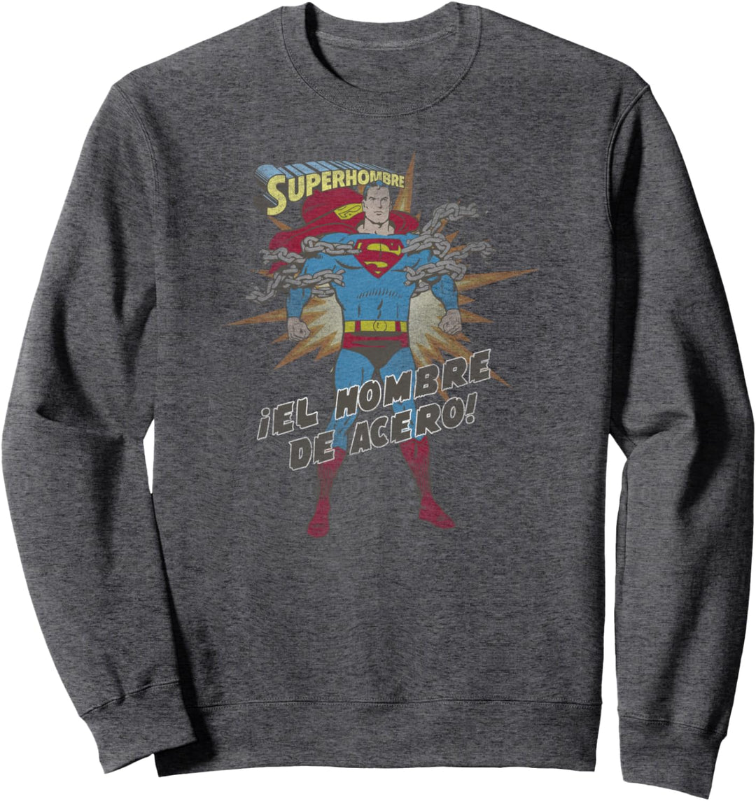 Superman El Hombre Del Acero Sweatshirt
